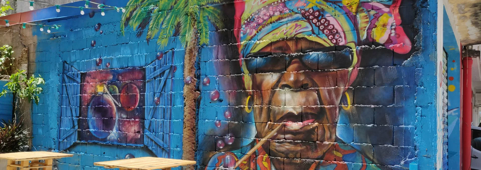 Le street art et les jardins